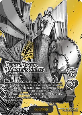 Reiner Braun, Marley's Shield (Chrome Rare)