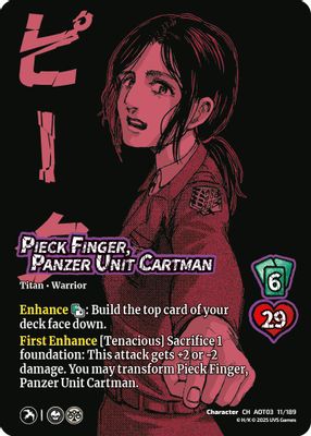 Pieck Finger, Panzer Unit Cartman // Cart Titan, Finale