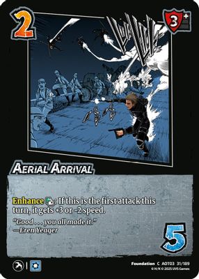 Aerial Arrival