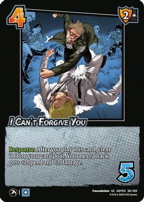 I Can't Forgive You