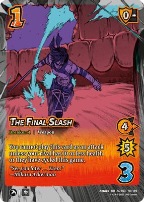 The Final Slash