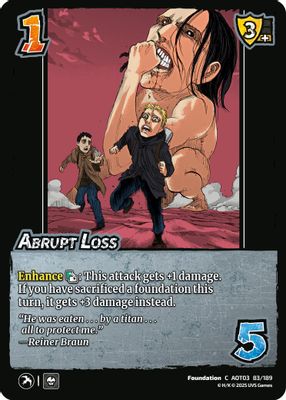 Abrupt Loss