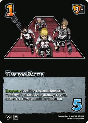 Time for Battle