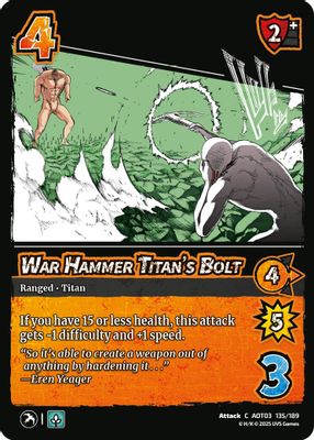 War Hammer Titan's Bolt