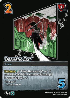 Dramatic Exit