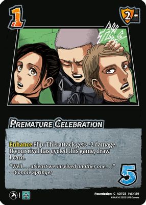 Premature Celebration