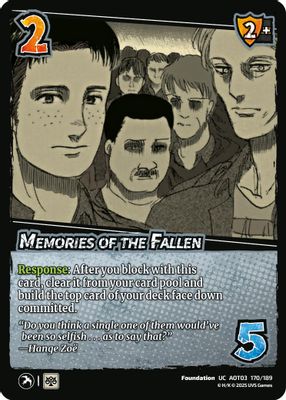 Memories of the Fallen