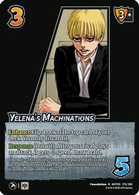 Yelena's Machinations
