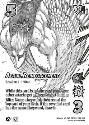 Aerial Reinforcement (Alternate Art)