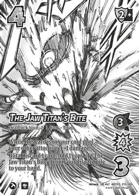 The Jaw Titan's Bite (Alternate Art)