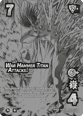 War Hammer Titan Attacks! // The War Hammer Titan (Alternate Art)