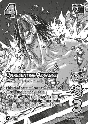 Unrelenting Advance (Alternate Art)