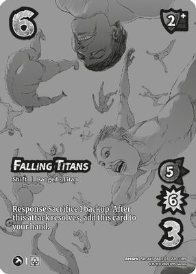 Falling Titans // Zeke's Dream Becoming Real (Alternate Art)