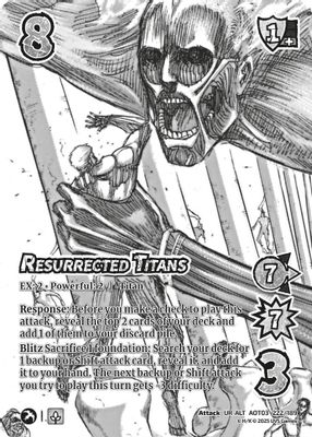 Resurrected Titans (Alternate Art)