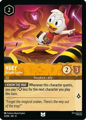 Huey - Reliable Leader