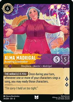 Alma Madrigal - Accepting Grandmother