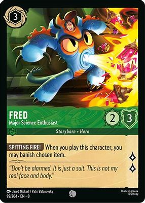 Fred - Major Science Enthusiast