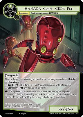 HANADA Corps' CEO's Pet