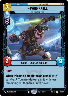 Pong Krell - It's Treason, Then