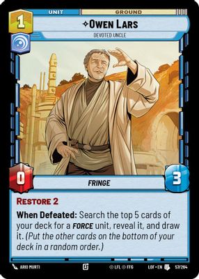 Owen Lars - Devoted Uncle