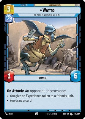 Watto - No Money, No Parts, No Deal