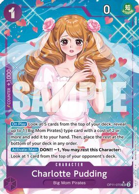 Charlotte Pudding (Alternate Art)