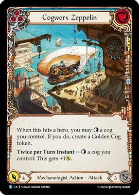 Cogwerx Zeppelin (Blue)