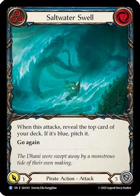 Saltwater Swell (Blue)
