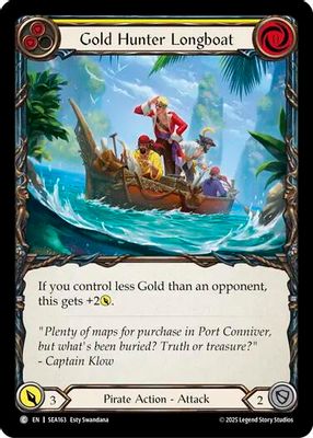 Gold Hunter Longboat