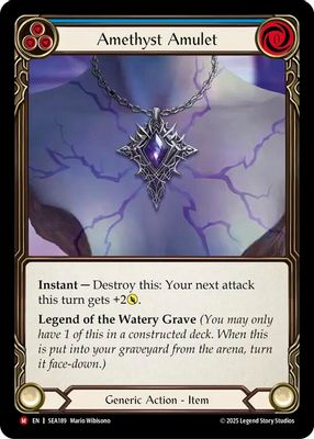 Amethyst Amulet
