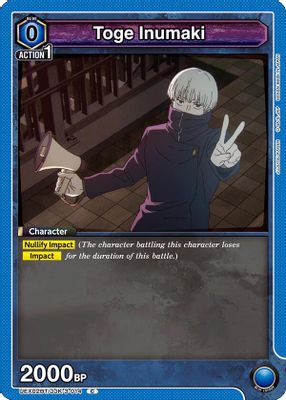 Toge Inumaki (014) (Box Topper Foil)