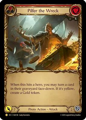 Pilfer the Wreck (Red) (Treasure)