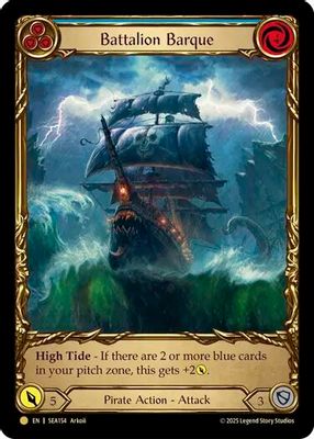 Battalion Barque (Blue) (Treasure)