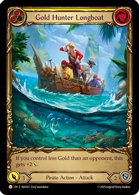 Gold Hunter Longboat (Treasure)