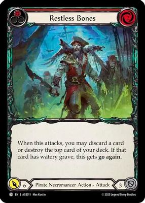 Restless Bones (Red)
