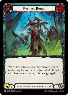 Restless Bones (Blue) (CC Tag)