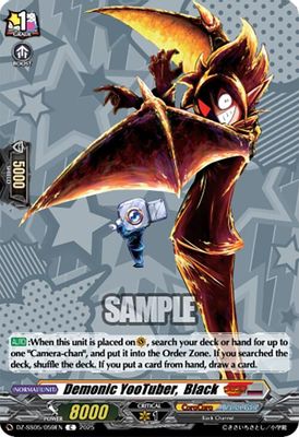 Demonic YooTuber,  Black