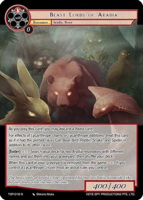 Beast Lords of Aradia