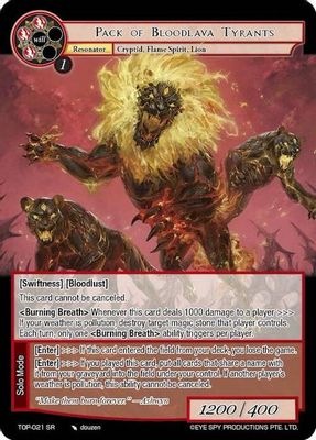 Pack of Bloodlava Tyrants