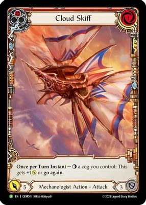 Cloud Skiff (Red)