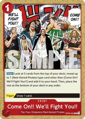 Come On!! We'll Fight You!! (Reprint)