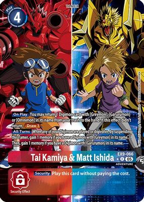 Tai Kamiya & Matt Ishida (Alternate Art)
