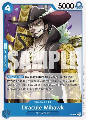 Dracule Mihawk (OP11 Release Event)