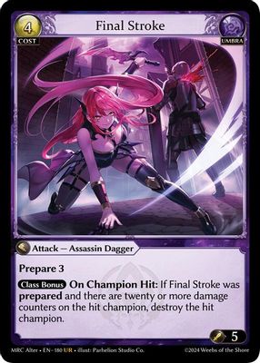Final Stroke