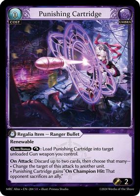 Punishing Cartridge