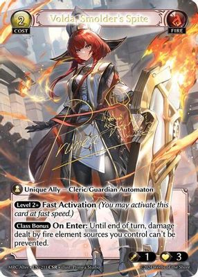 Volda, Smolder's Spite (CSR)