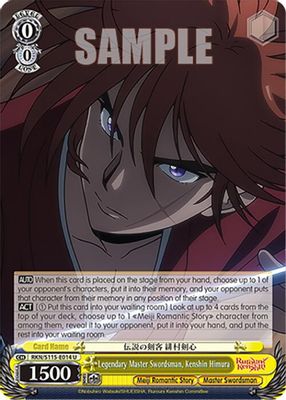 Legendary Master Swordsman, Kenshin Himura
