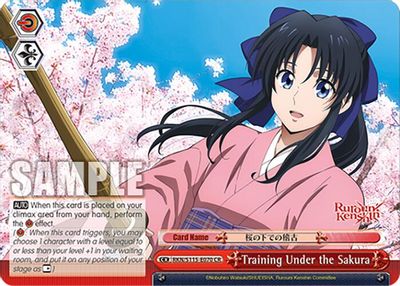 Training Under the Sakura