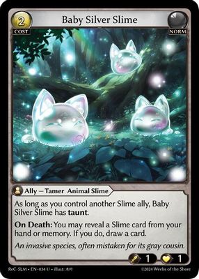 Baby Silver Slime