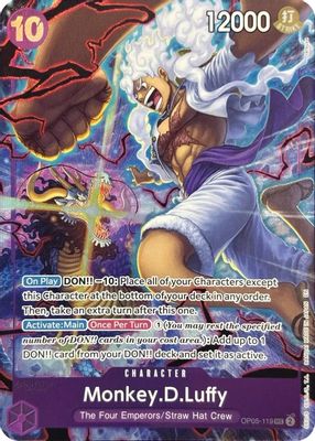 Monkey.D.Luffy (119) (English Version 2nd Anniversary Set)